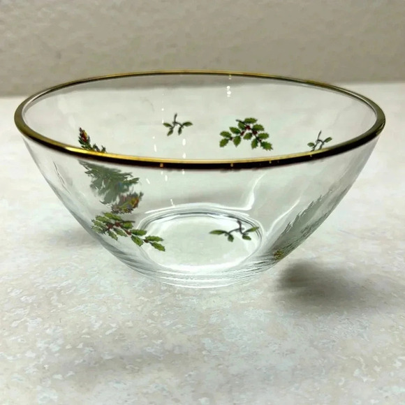Christmas Tree-Gold Trim by SPODE Bowl Holiday GUC - Picture 1 of 3